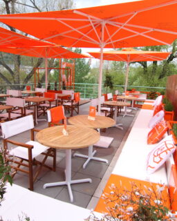 revolvers creative: Aperol Spritz Terrace Prague 7