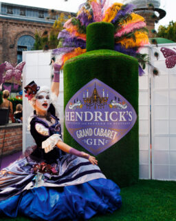 Adrian Almasan revolvers creative: Hendrick's at Liquid Market 2024 3