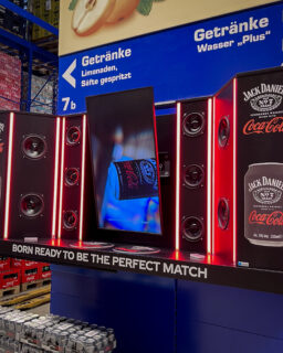 revolvers creative: Jack and Coke Gondelkopf 3